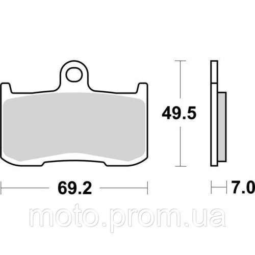 Гальмівні колодки SBS Ultra Quit Brake Pads Ceramic