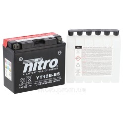 Акумулятор NITRO AGM Open Battery [10 Ah] CCA 210 (A)