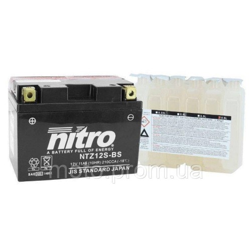 Акумулятор NITRO AGM Open Battery [11 Ah] CCA 210 (A)
