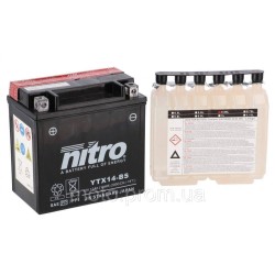 Акумулятор NITRO AGM Open Battery [12 Ah] CCA 200 (A)