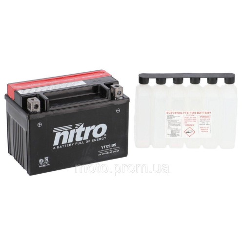 Акумулятор NITRO AGM Open Battery [8 Ah] CCA 135 (A)