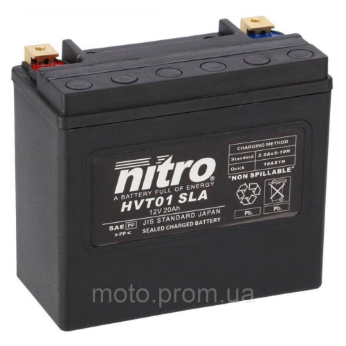 Акумулятор NITRO HVT V-Twin Battery [20 Ah] CCA 320 (A)