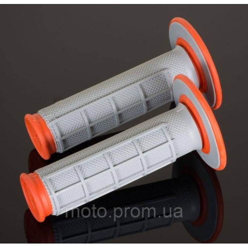 Гріпси Renthal MX Grips - Dual Compound [Orange] Soft
