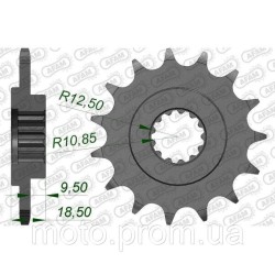 Зірка AFAM Chainwheel 520 15z