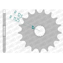 Зірка AFAM Chainwheel 520 17z