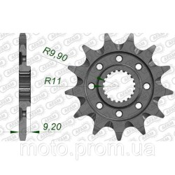 Зірка AFAM Grooved Chainwheel 520 - Kawasaki 14z Зірка AFAM Grooved Chainwheel 520 - Kawasaki 14z