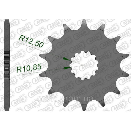 Зірка AFAM Standard Chainwheel 520 - Yamaha 14z