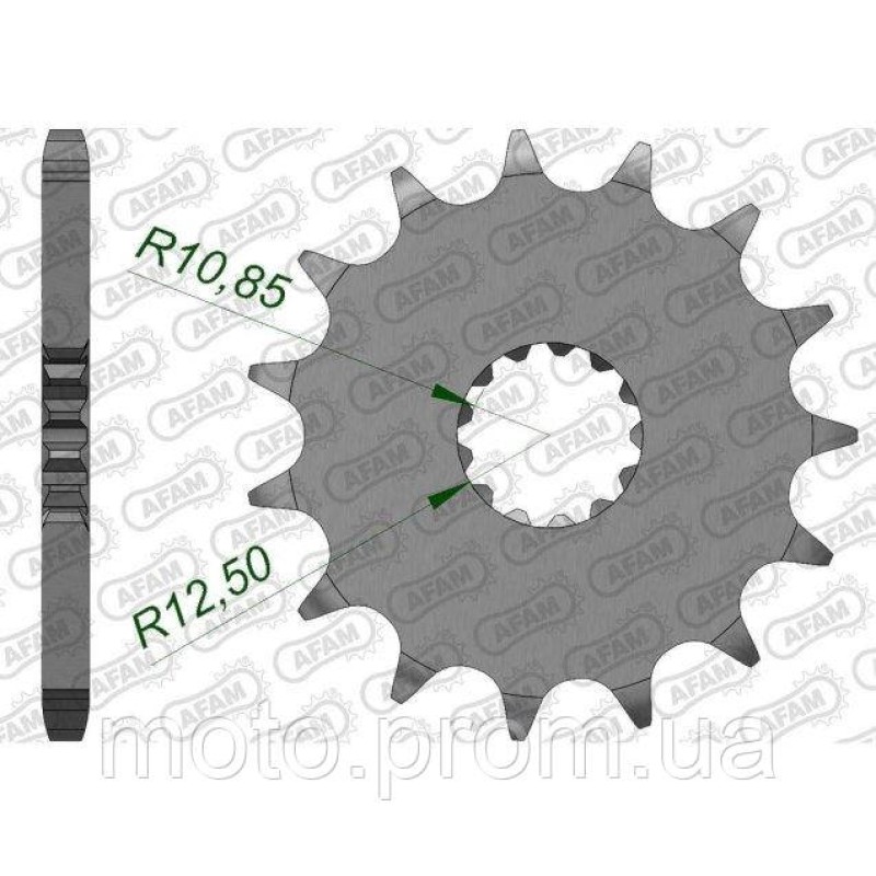 Зірка AFAM Shaft Sprocket 525 17z