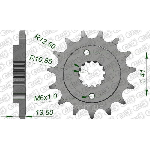 Зірка AFAM Shaft Sprocket 525 15z