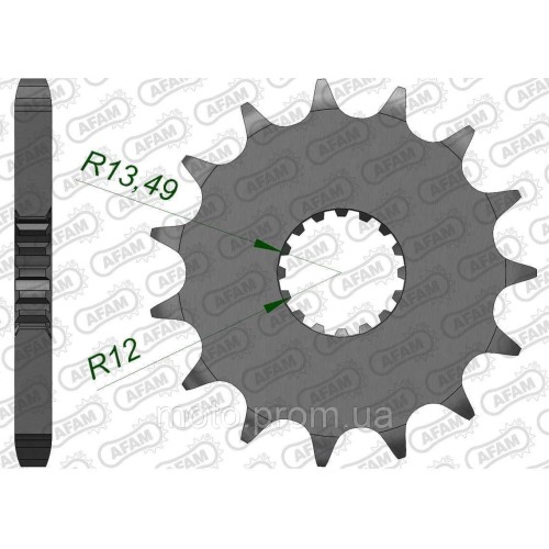 Зірка AFAM Shaft Sprocket 530 17z