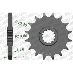 Зірка AFAM Shaft Sprocket 530 16z