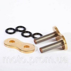 Замок ланцюга Renthal R4-2 Chain Rivert Link 530 [Gold] 530 / Seal Ring