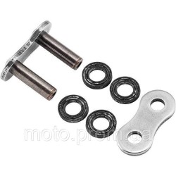 Замок цепи AFAM MRS Rivert Connecting Link 525 [Black] 525 / Seal Ring