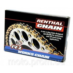 Ланцюг Renthal R1 Chain - 428 [Gold] 428-120L / No Seal