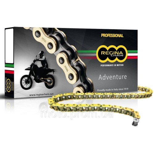 Ланцюг Regina ZRE Chain - 520 [Gold] 520-116L / Seal Ring
