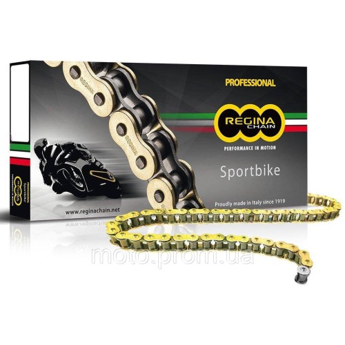 Ланцюг Regina ZRP Chain - 520 [Gold] 520-112L / Seal Ring