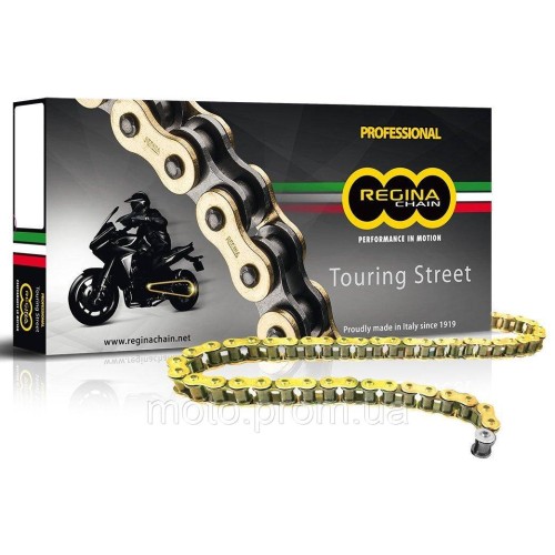 Ланцюг Regina ZRT Chain - 525 [Gold] 525-116L / Seal Ring