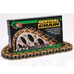 Ланцюг Renthal R4 Road SRS Chain 525 [Gold] 525-120L / Seal Ring