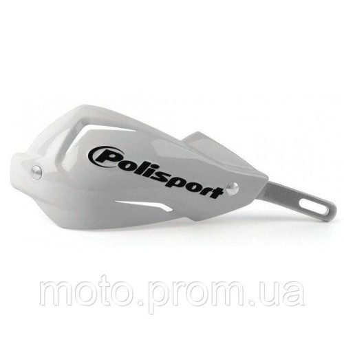Захист рук Polisport Touquet Handguard [White] Aluminium bar