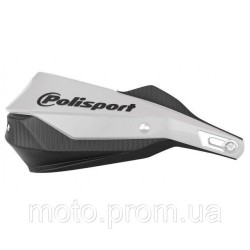 Захист рук Polisport Trail Blazer Handguard [White] Aluminium bar