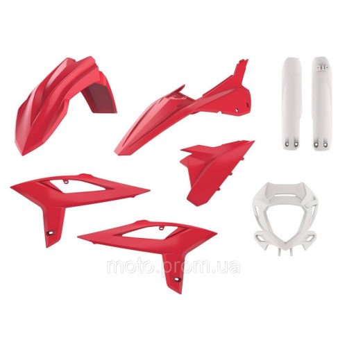 Пластик Polisport ENDURO kit - Beta (20-) [Red/White] Beta