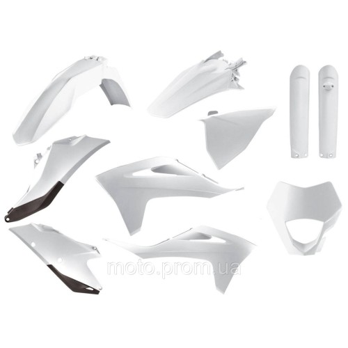 Пластик Polisport ENDURO kit - Gas Gas (21-) [White] Gas-Gas