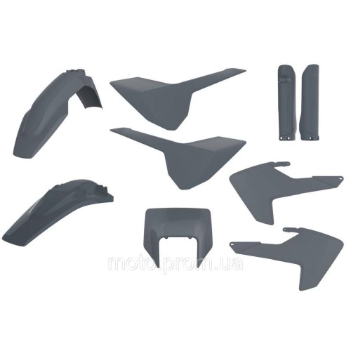 Пластик Polisport ENDURO kit - Husqvarna (17-) [Nardo Grey] Husqvarna
