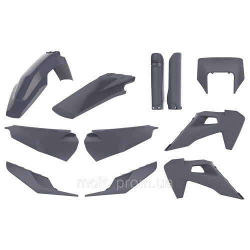 Пластик Polisport ENDURO kit - Husqvarna (20-) [Nardo Grey] Husqvarna