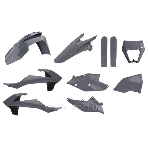 Пластик Polisport ENDURO kit - KTM (17-) [Nardo Grey] KTM