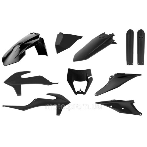 Пластик Polisport ENDURO kit - KTM (20-) [Black] KTM