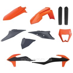 Пластик Polisport ENDURO kit - KTM (20-) [Orange/Grey] KTM