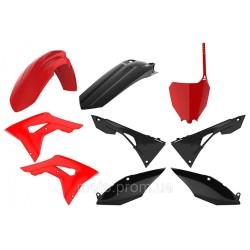 Пластик Polisport MX kit - Honda (17-) [Red/Black] Honda