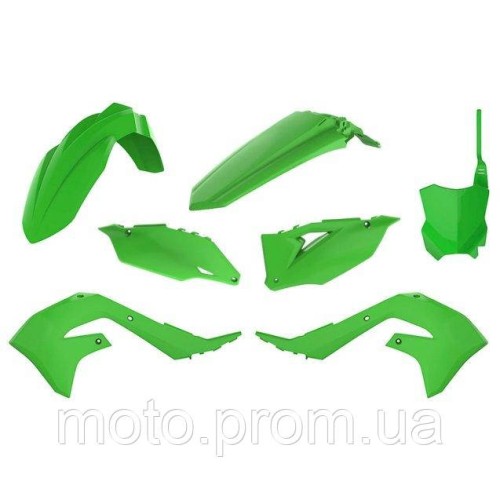 Пластик Polisport MX kit - Kawasaki (19-) [Green] Kawasaki