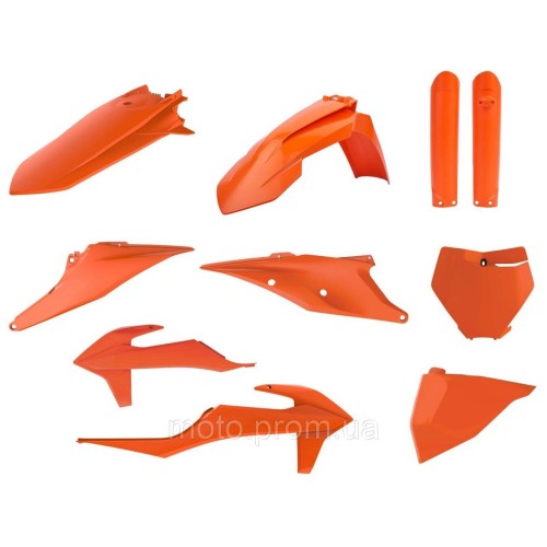 Пластик Polisport MX kit - KTM (19-) [Orange] KTM
