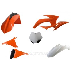 Пластик Polisport MX kit - KTM 85 (13-) [Orange/Black] KTM Mini