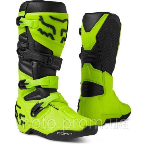 Мотоботи FOX COMP BOOT [Flo Yellow] 11.5