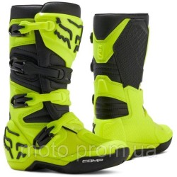 Мотоботи FOX Comp Youth Boot [Flo Yellow] 3