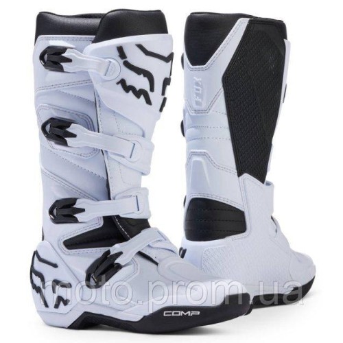 Мотоботи FOX Comp Youth Boot [White] 2