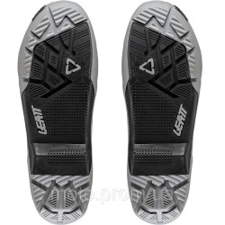 LEATT Sole GPX 4.5 / 5.5 Boots ENDURO Pair [Grey/Black] 12.5
