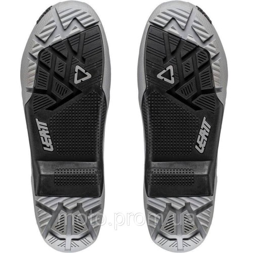 LEATT Sole GPX 4.5 / 5.5 Boots ENDURO Pair [Grey/Black] 12.5