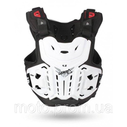 Захист тіла LEATT 4.5 Chest Protector [White] One Size