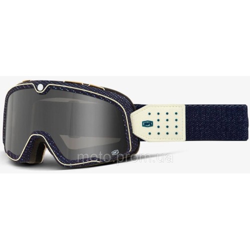 Окуляри 100% BARSTOW Goggle Denim - Dark Smoke Lens Colored Lens
