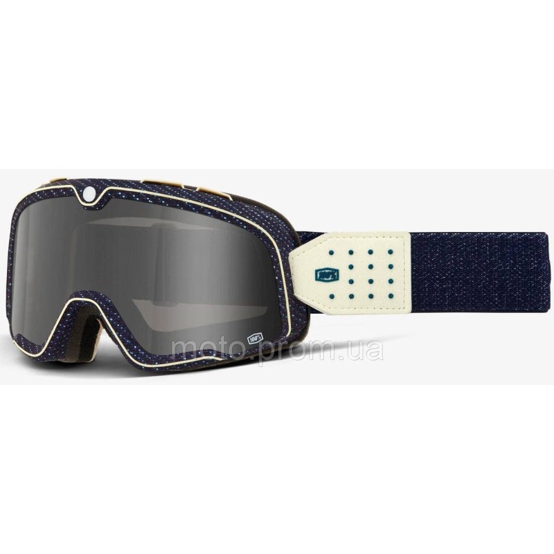 Окуляри 100% BARSTOW Goggle Denim - Dark Smoke Lens Colored Lens