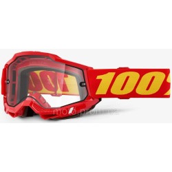 Окуляри 100% ACCURI 2 Enduro Goggle Red - Clear Dual Lens Dual Clear Lens Окуляри 100% ACCURI 2 Enduro Goggle Red - Clear Dual Lens Dual Clear Lens