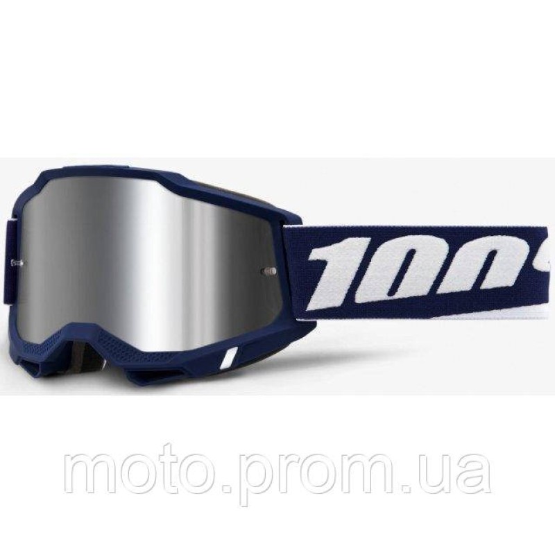 Окуляри 100% ACCURI 2 Goggle Mifflin - Mirror Silver Lens Mirror Lens