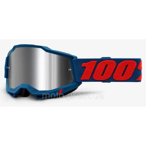 Окуляри 100% ACCURI 2 Goggle Odeon - Flash Silver Lens Mirror Lens
