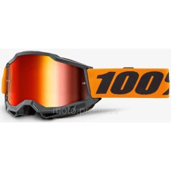 Окуляри 100% ACCURI 2 Goggle Orange - Mirror Red Lens Mirror Lens