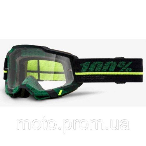 Окуляри 100% ACCURI 2 Goggle Overlord - Clear Lens Clear Lens