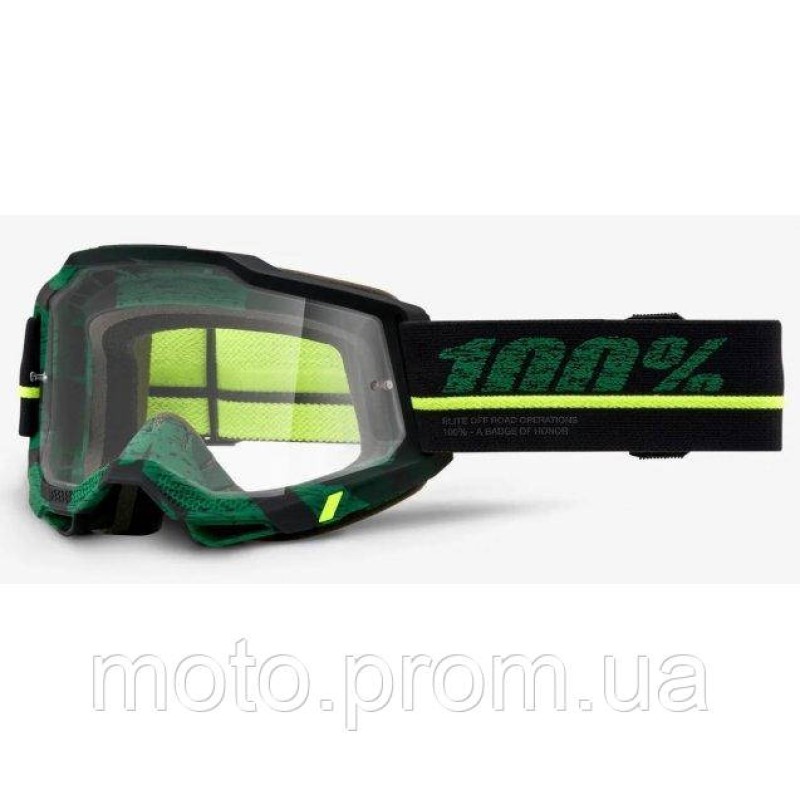 Окуляри 100% ACCURI 2 Goggle Overlord - Clear Lens Clear Lens