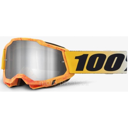 Окуляри 100% ACCURI 2 Goggle Razza - Mirror Silver Lens Mirror Lens